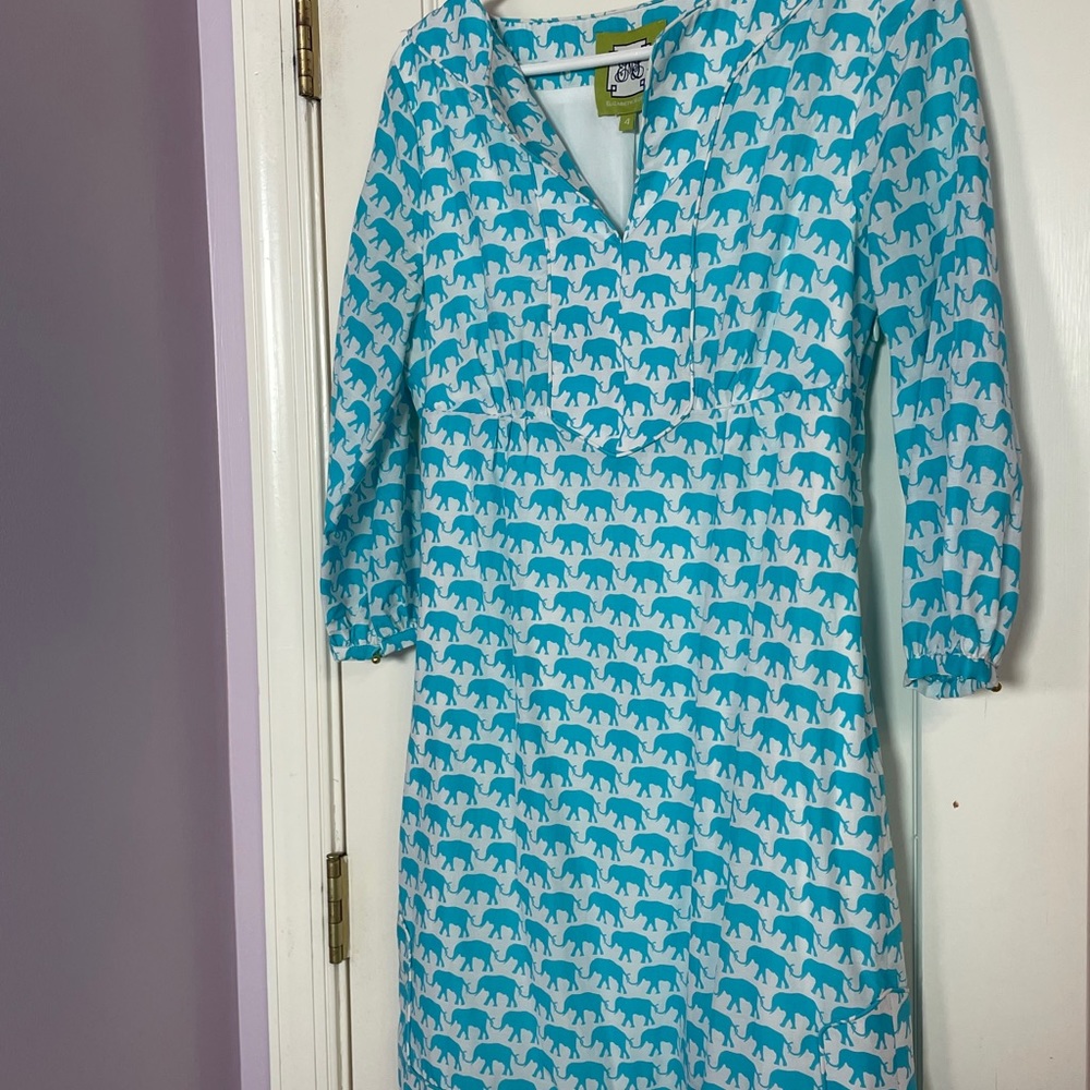 Elizabeth McKay elephant dress
